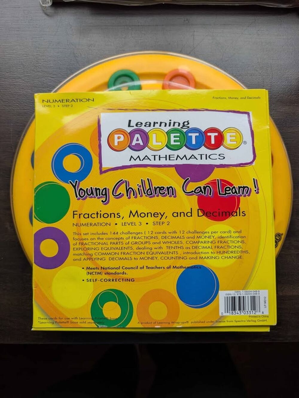 Usborne Learning Palette and Cards Numeration